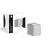 D'Lite Wall Light Vrebos Silver | Suitable for 1x GU10 